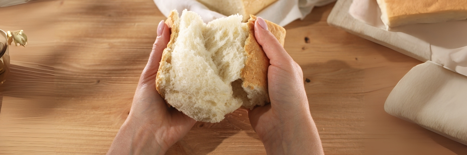 pan con miga suave